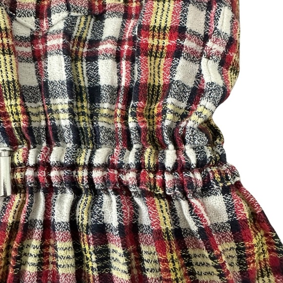 Veronica Beard Corinne Plaid Linen Blend Mini Dress Jacket Size 2 - Picture 9 of 15